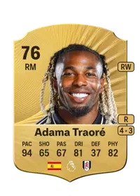 Adama Traoré 2781 FC 26 Coins