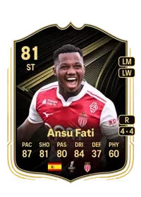 Ansu Fati 30642 FC 26 Coins