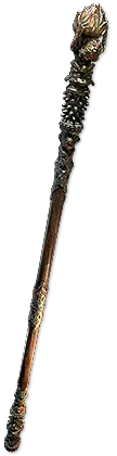 Pillar of the Caged God Long Quarterstaff