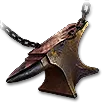 The Anvil Bloodstone Amulet